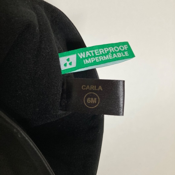 Fleece lined, waterproof, tall boots, size 6 - Picture 3 of 5